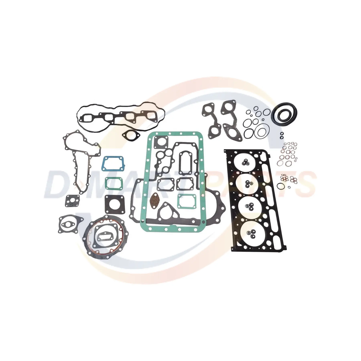 1G465-99350 gasket kit graphite kubota V2203 Engine Bobcat Excavator Skid Steer Loader D Mart Parts