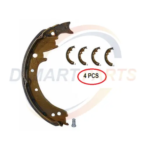 47512-33060-71 Brake Shoes 4 PCS TOYOTA forklift 4000 TO 7000 LBS Cushion D Mart Parts