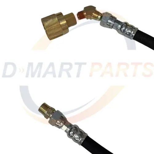 24" LPG Hose Liquid propane Assembly with fittings female D Mart Parts