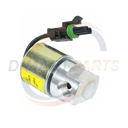 7008A-12V-P1 VSolenoid Valve Lockoff Shut-Off Propane Gas LPG Gasoline w Connector D Mart Parts
