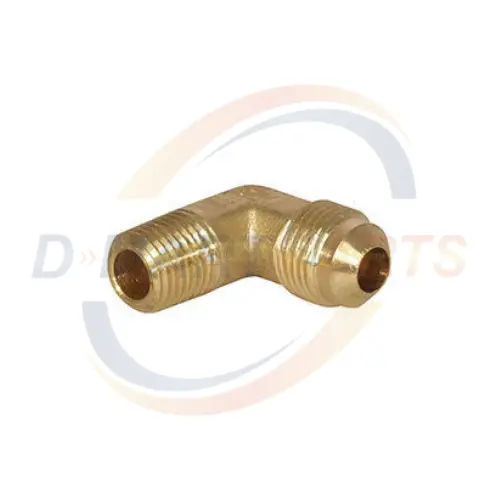 74407 Fitting propane 1/4 x 3/8 Flare connector propane LPG forklift D Mart Parts