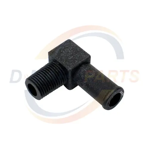 74493 Fitting propane 1/8 PIPE x 3/8 hose 90º connector propane LPG forklift D Mart Parts