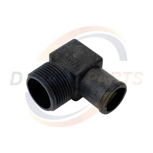 74495 Fitting propane 1" PIPE x 1" hose 90º connector propane LPG forklift D Mart Parts