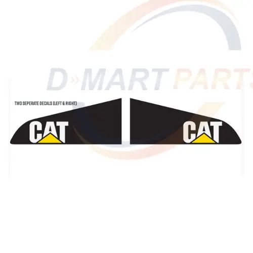 DECAL-PAIR-(CATERPILLAR) Caterpillar sticker decal Side Pair Forklift D MART PARTS