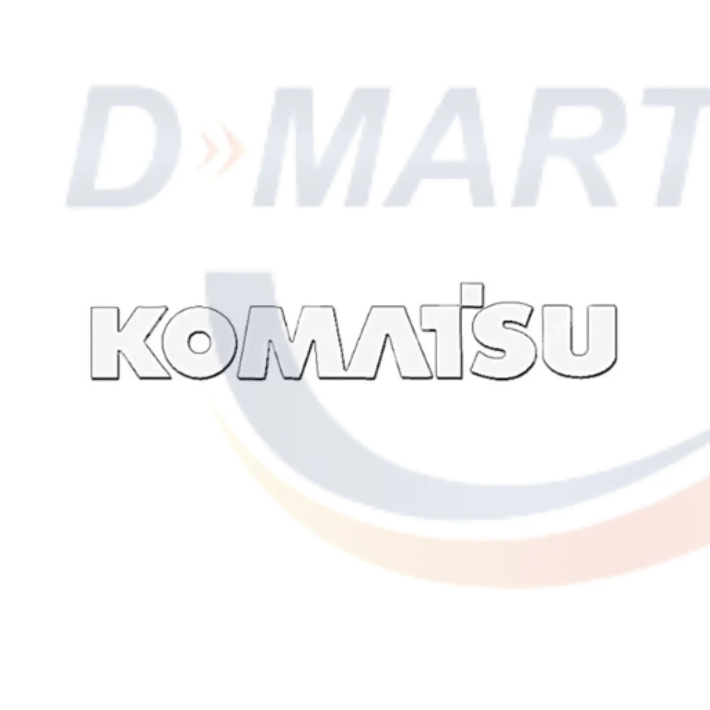 H-KOMATSU Universal sticker komatsu forklift decal D mart parts