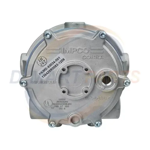 MD-53034-001-IMP Impco Cobra MD model Propane Lpg Converter Regulator Heavy Duty Fluoro Silicone Forklift D Mart Parts
