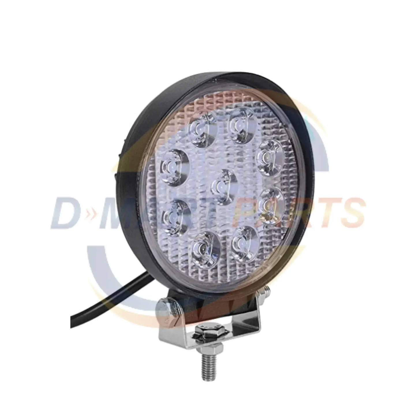 805 Round Led Head Lamp light 12-80 volts Forklift Truck Heavy Equipment Tractor Universal D Mart Parts
