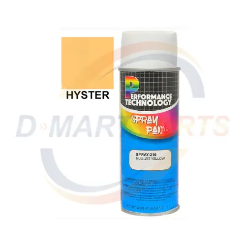 SPRAY-210 Spray paint hyster Nugget yellow forklift paint can D Mart Parts
