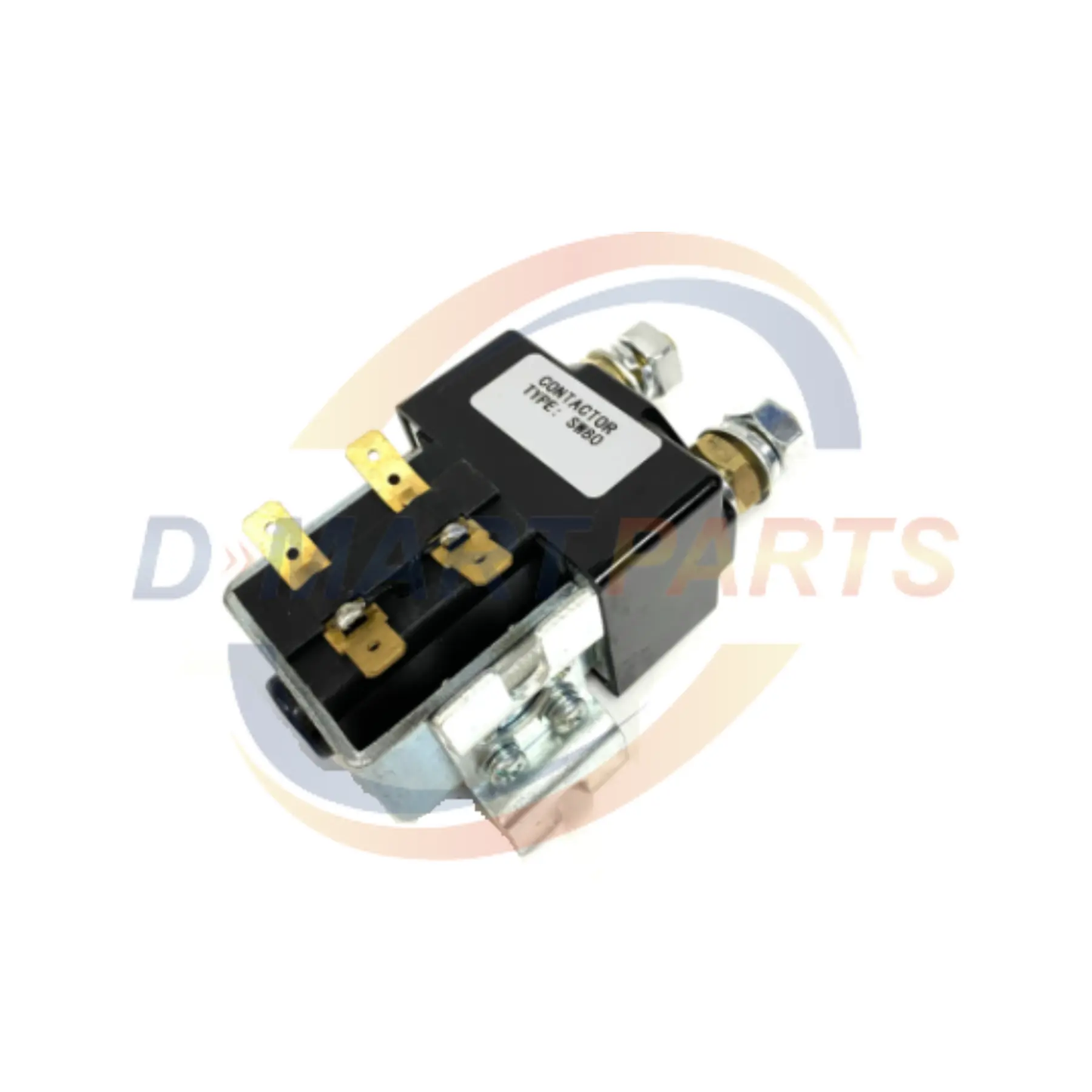 SW80 Solenoid main contactor 24V 125 amps golf car, ezgo, forklift D Mart Parts