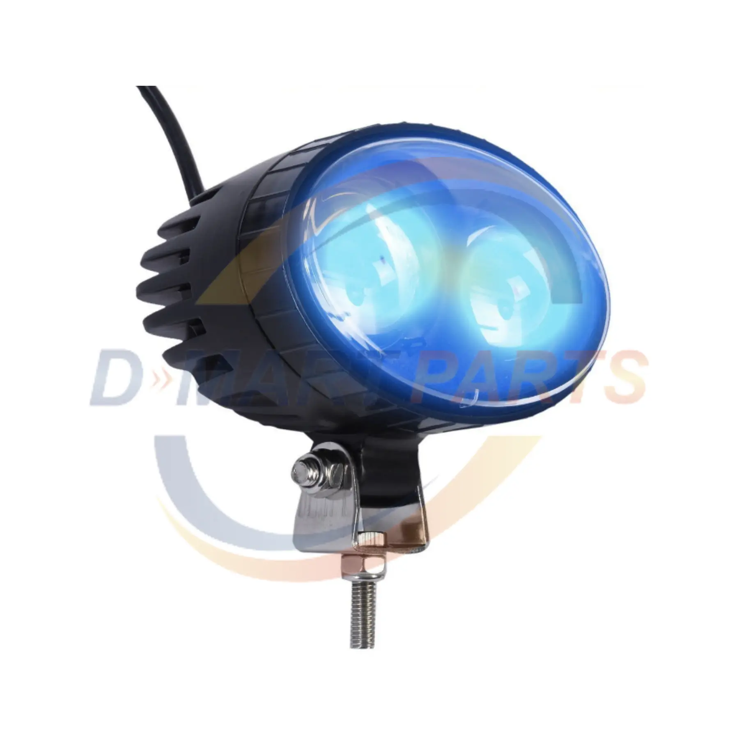 Forklift Safety Light LED Spot Blue Zone Warehouse Pedestrian Warning 10V-80V OSHA D Mart Parts