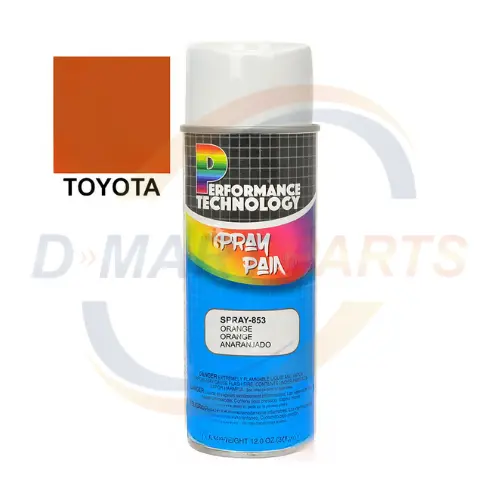 Spray-845 New Orange Anaranjado toyota forklift old color D Mart Parts