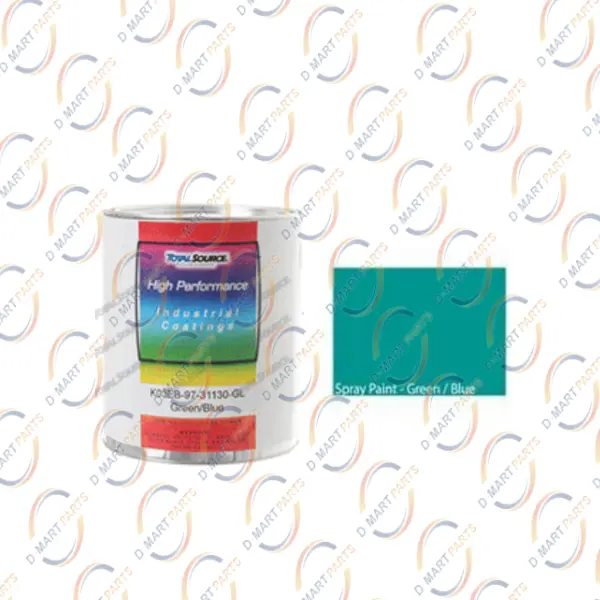 Gallon paint komatsu forklift Green Blue color D Mart Parts