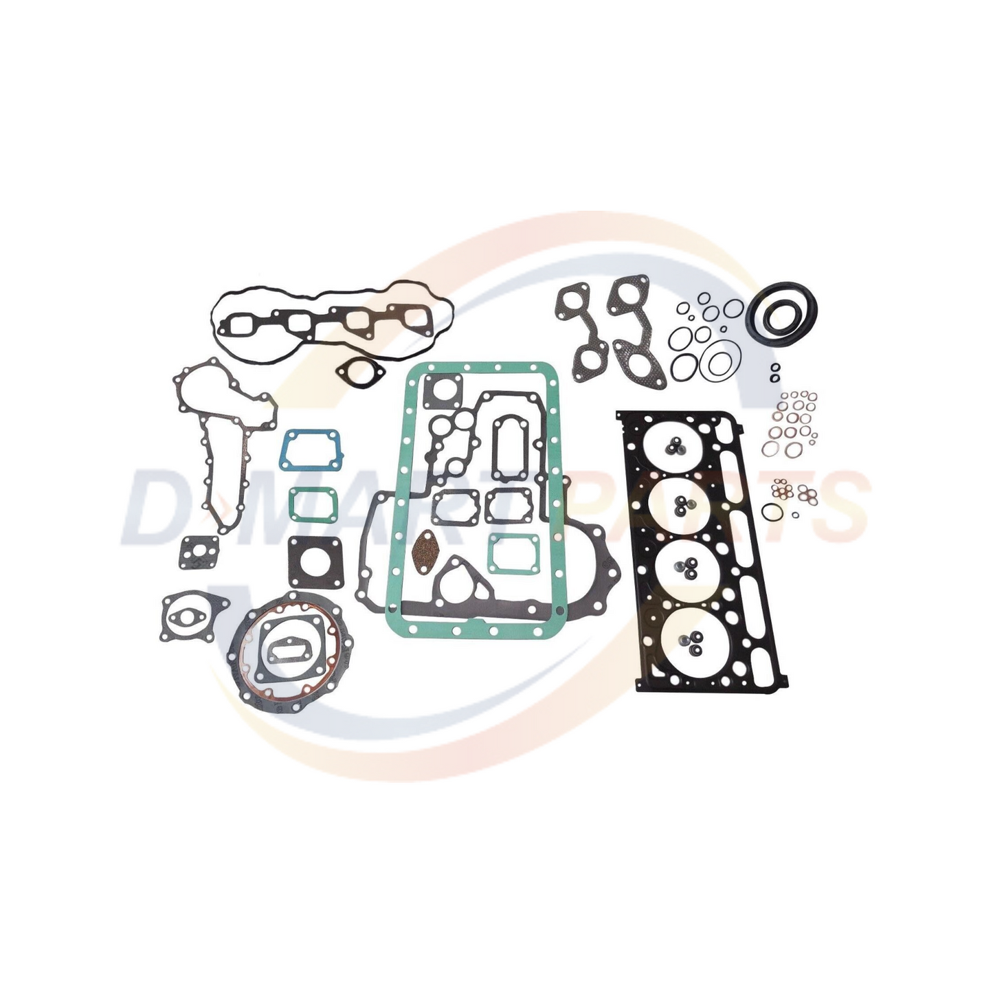 1G465-99350 gasket kit graphite kubota V2203 Engine Bobcat Excavator Skid Steer Loader