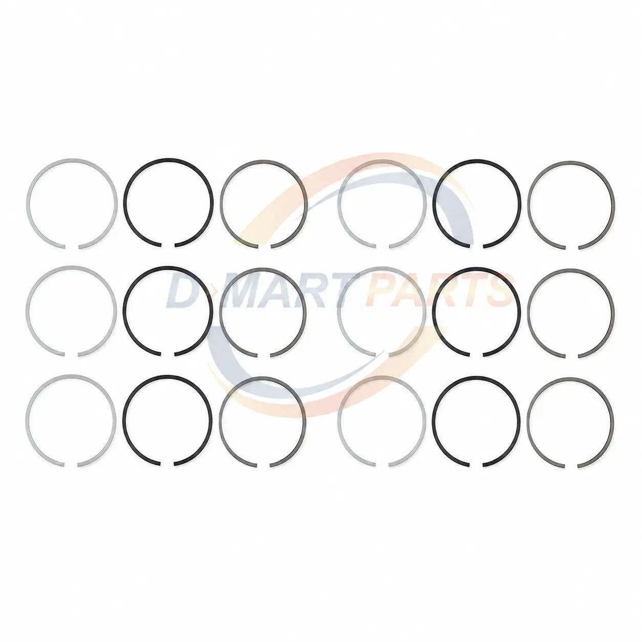 34417-02012 Piston ring set STD S6S S6SD engine Mitsubishi caterpillar forklift D mart parts