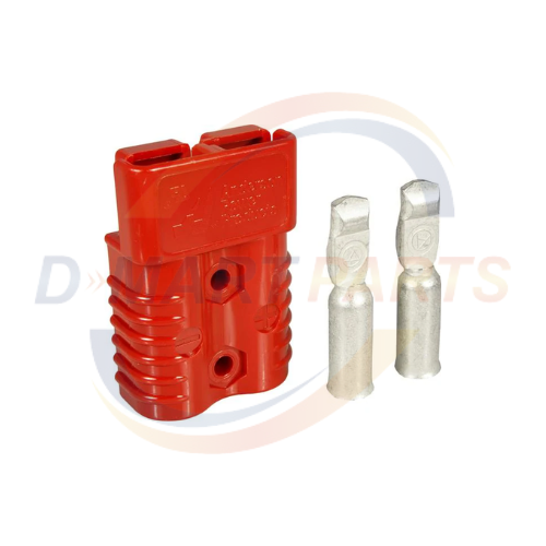 6329G1 Battery connector SB 175 AMP Series Red Housing 1/0 forklift