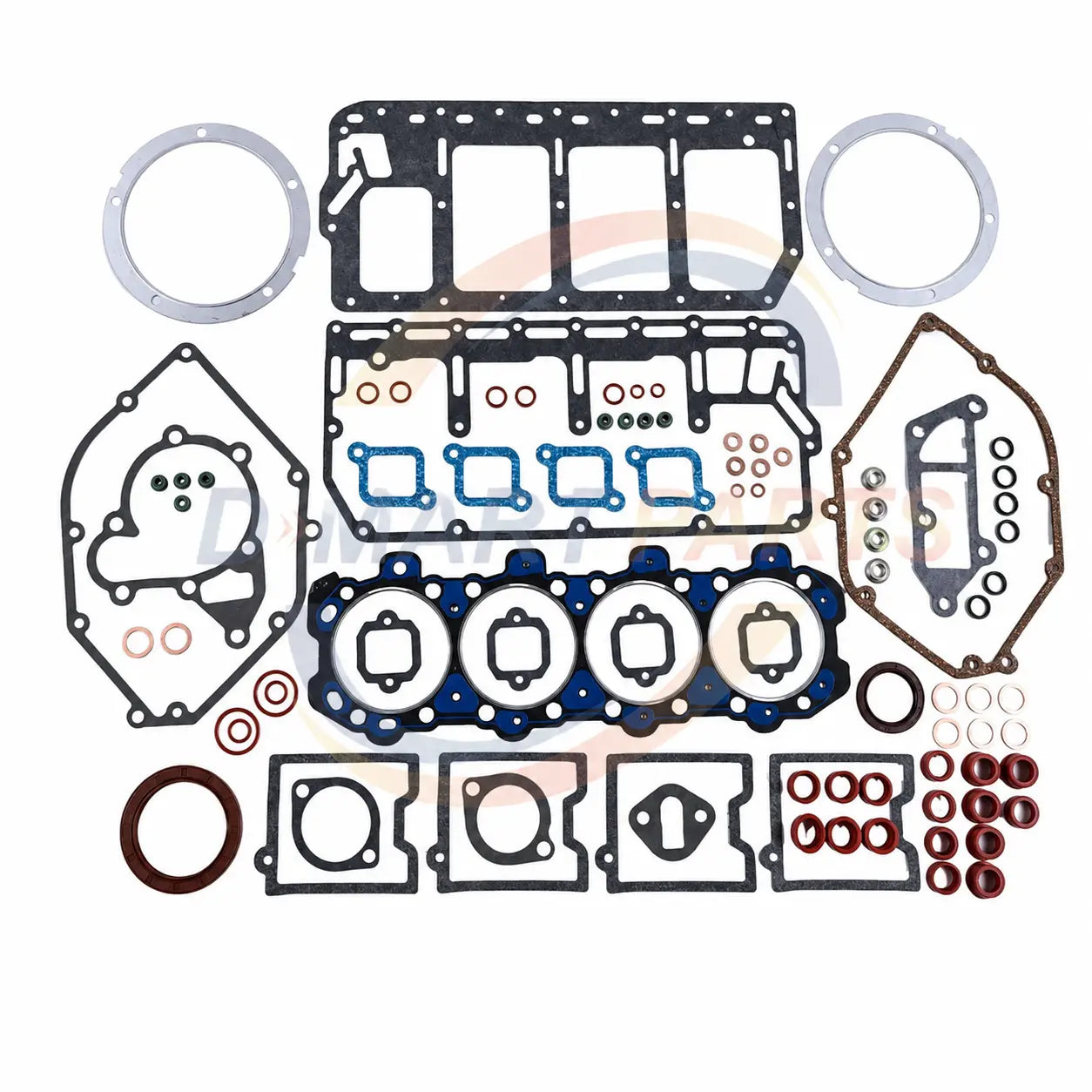 657-34281 Overhaul Kit Gasket Engine LPW4 Lister Petter LPWS4 LPWT LPW 657-34281 D Mart Parts