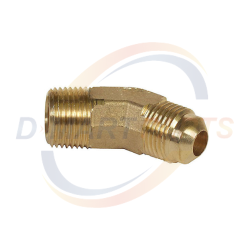 74452 Fitting propane 3/8 x 3/8 Male Pipe forklift