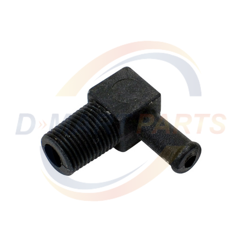 74490 Fitting propane 1/8 PIPE x 1/4 hose 90º connector propane LPG forklift