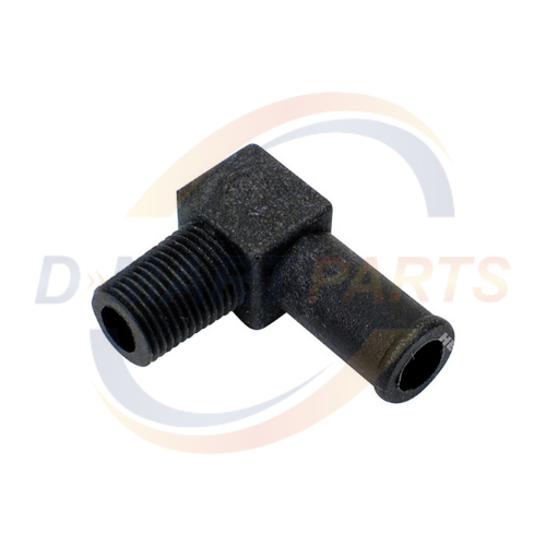 74493 Fitting propane 1/8 PIPE x 3/8 hose 90º connector propane LPG forklift