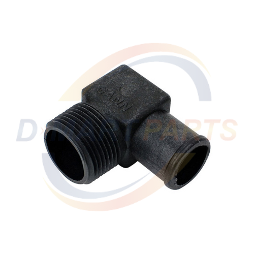 74495 Fitting propane 1" PIPE x 1" hose 90º connector propane LPG forklift