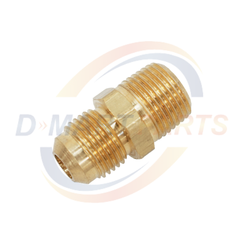 74538 Fitting propane 3/8 NPT X 3/8 NPT - Brass Hex Nipple connector forklift LPG system