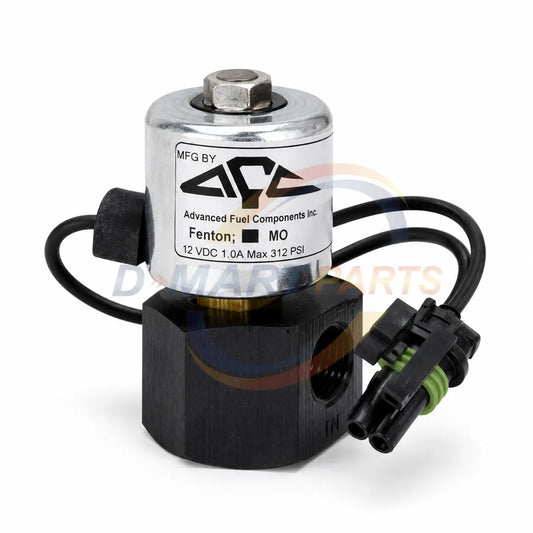 A123-108 Solenoid Valve Lockoff Shut-Off Propane Gas LPG Gasoline with Connector D Mart Parts