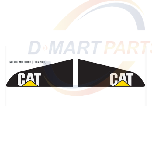 DECAL-PAIR-(CATERPILLAR) Caterpillar sticker decal Side Pair Forklift