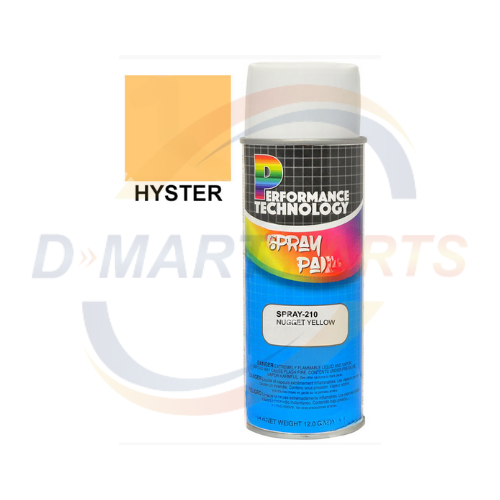 SPRAY-210 Spray paint hyster Nugget yellow forklift paint can