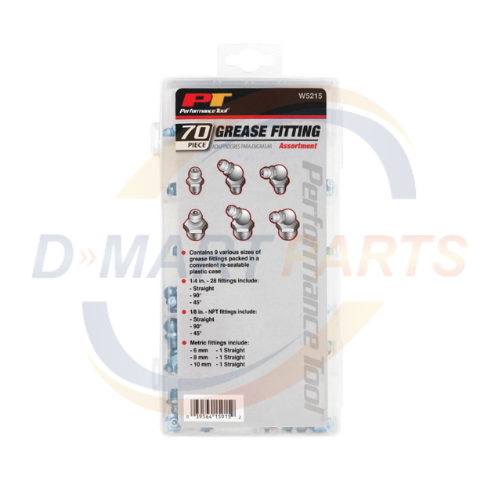 W5215 Grease fitting pack 70 pcs Mixed  Assortment degrees forklift