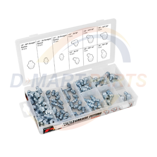W54251 Grease fitting pack 100 pcs Mixed  Assortment degrees forklift